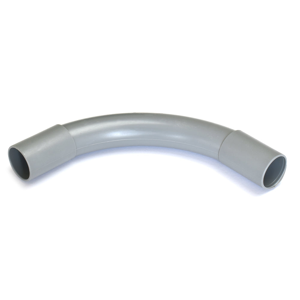 PVC Elektrabocht 90 graden Slagvast Kema-keur Grijs | Rabe