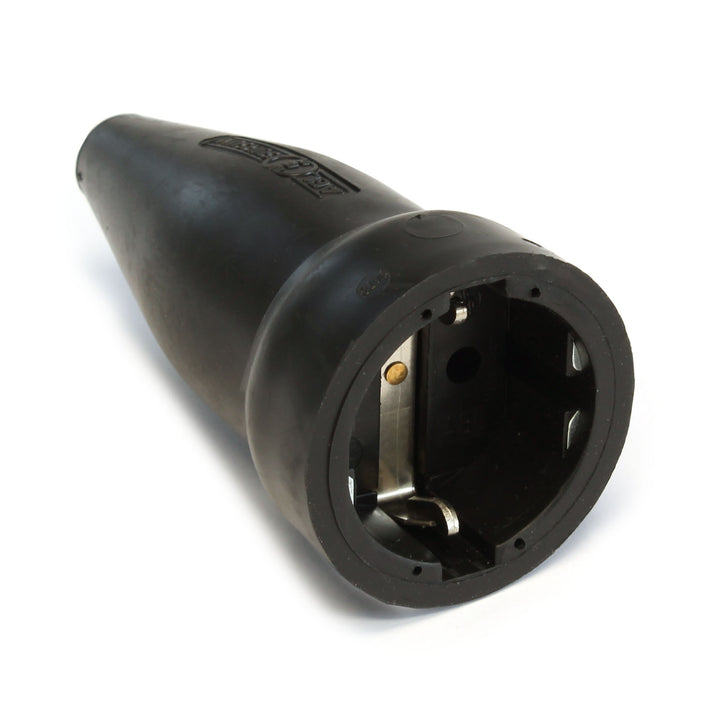 
  Rubber koppelstekker 230V met randaarde | Rabe - artikelnummer 400830
