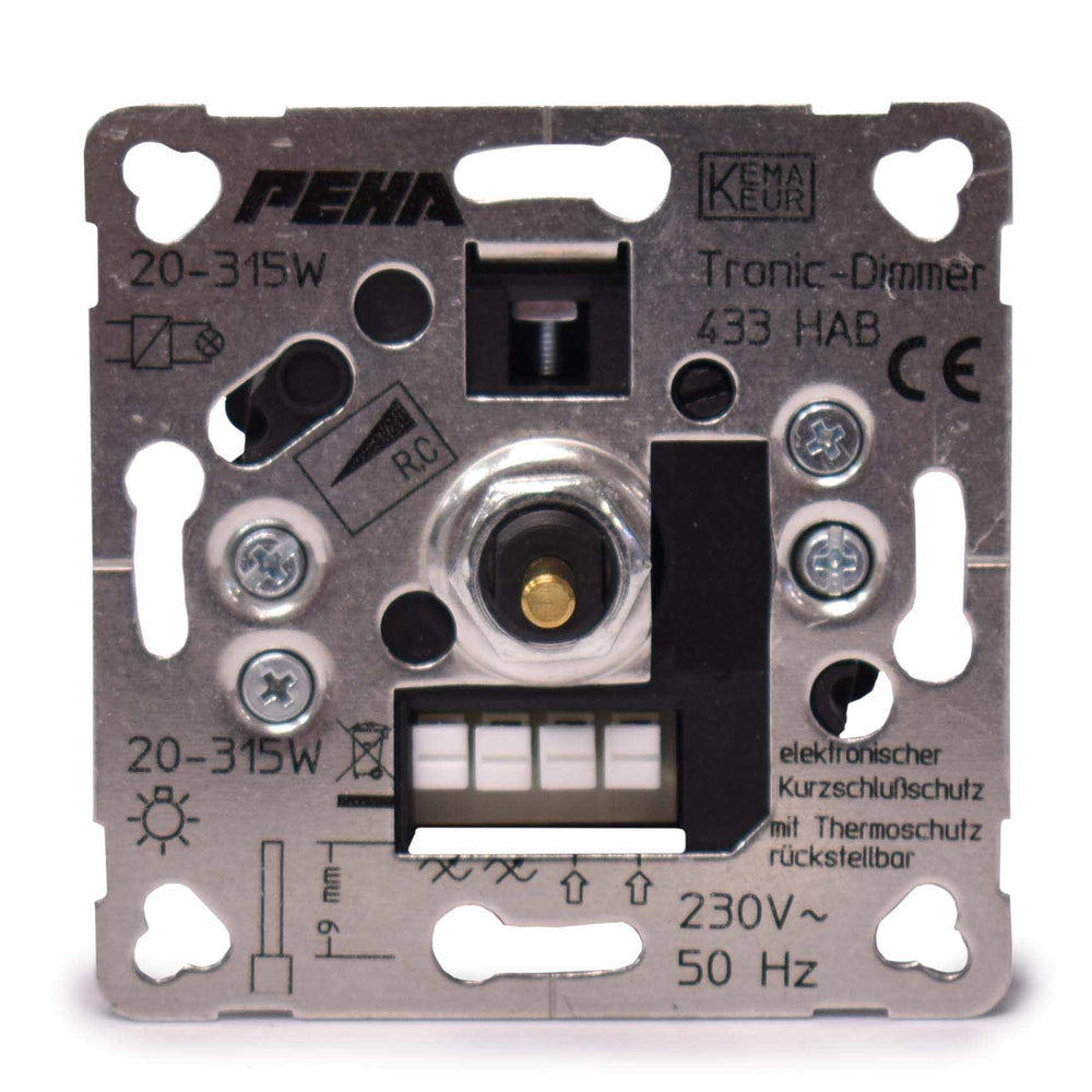 Peha dimmer inbouw gloeilampen | Rabe