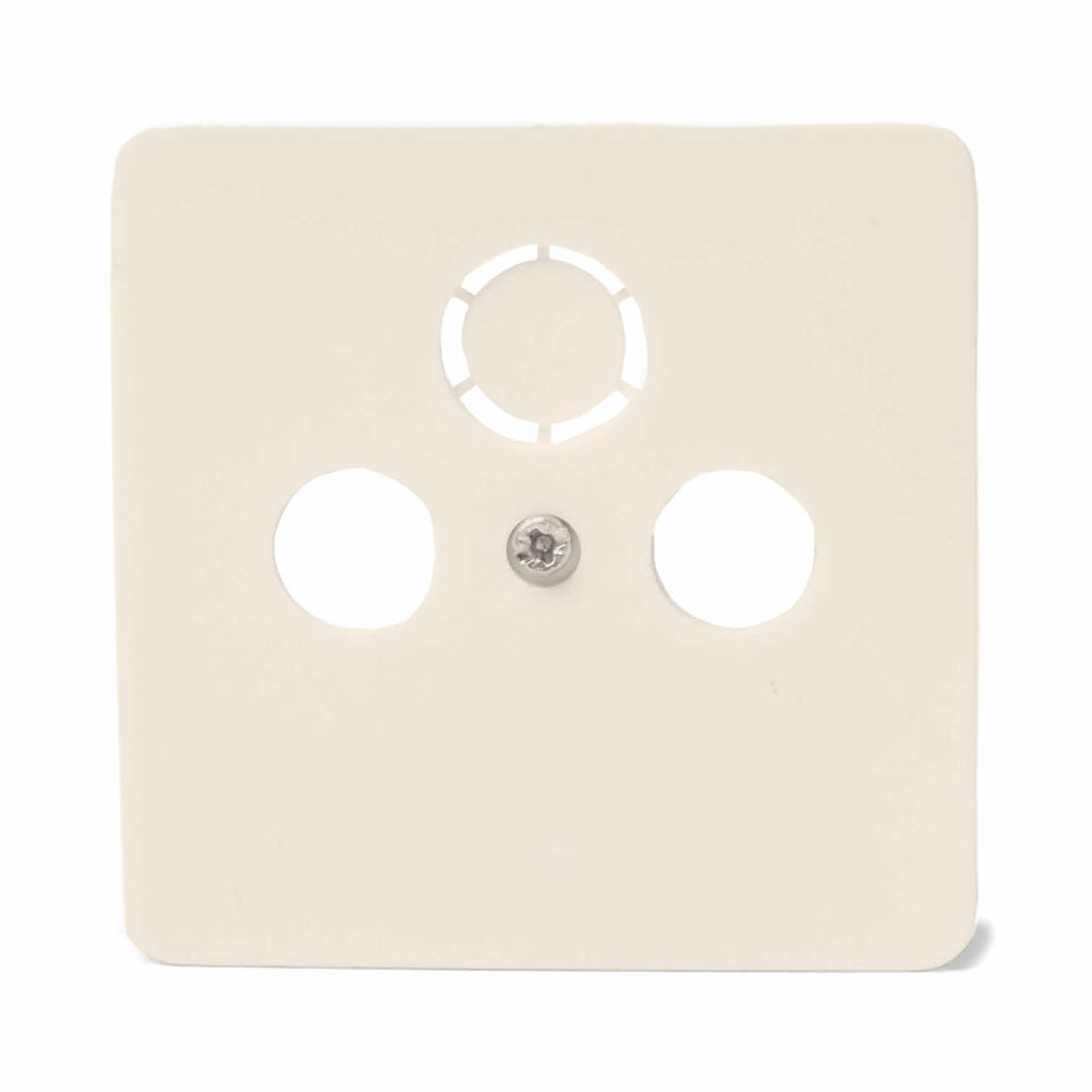 Afdekkingen voor coax wandcontactdozen | Rabe