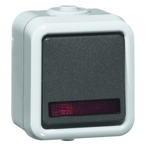 Peha wisselschakelaar lamp, 626 WAB GLK | Rabe