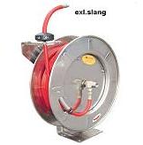 Veerhaspel Inox vervaardigd uit RVS, Voeding 1/2" | Rabe