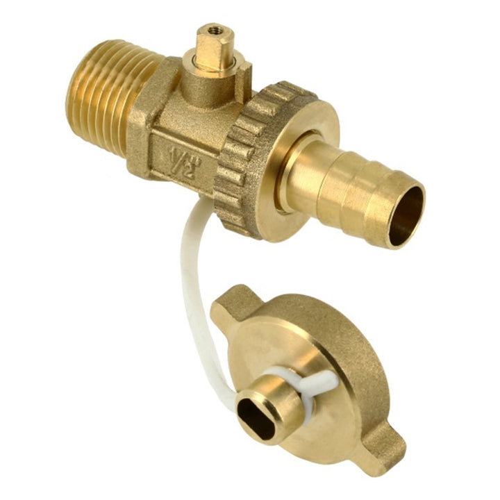 
  Aftapkraan, kogelmodel 1/2" met sparing productfoto hoge resolutie - artikelnummer 440110
