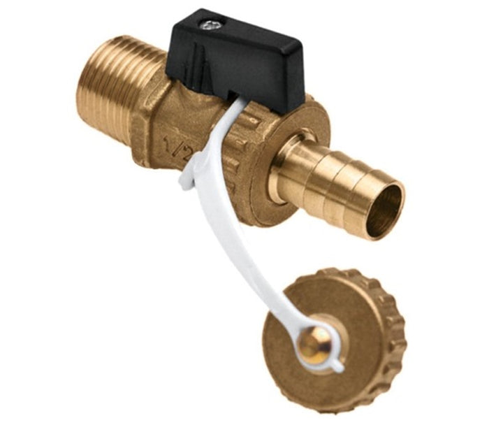 
  Aftapkraan, kogelmodel 1/2" met knop productfoto hoge resolutie - artikelnummer 440115
