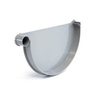 S-lon PVC Mastgoten eindstuk lijm, links, onderdeel van de set
