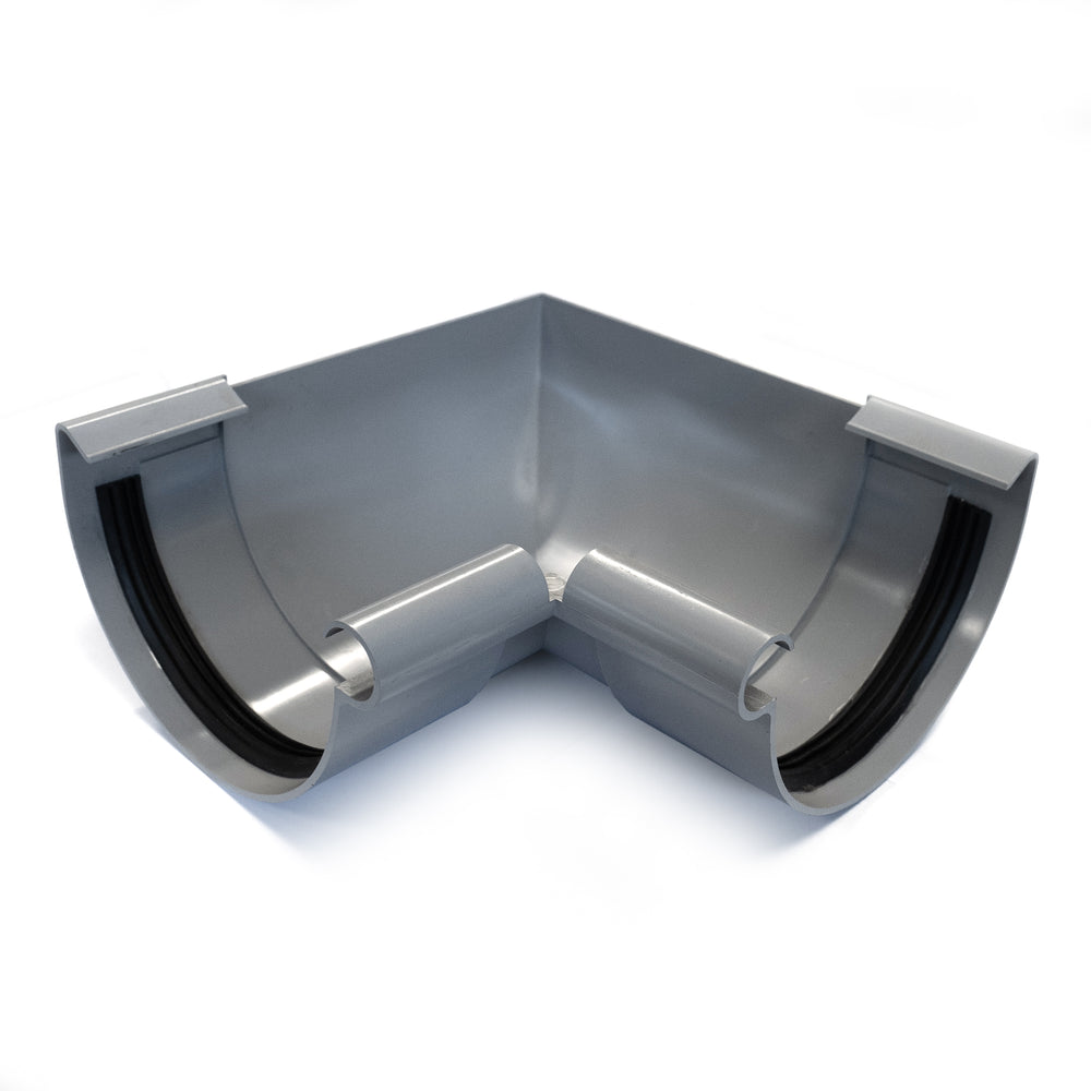 S-lon PVC Mastgoten binnenhoekstuk | Rabe
