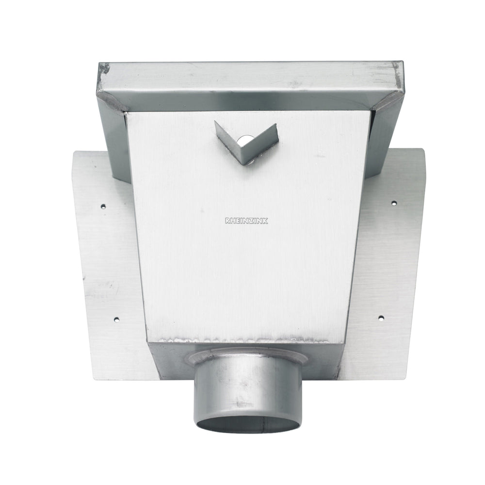 Zinken vergaarbak Vierkant XL 100 mm | Rabe