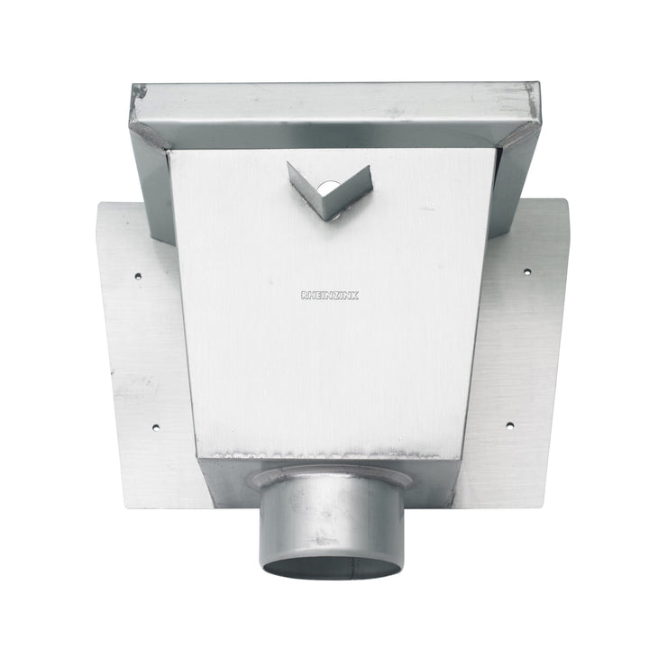 
  Zinken vergaarbak Vierkant XL 100 mm | Rabe - artikelnummer 480306
