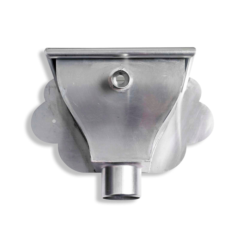 Zinken vergaarbak Oud Hollands 80 mm | Rabe