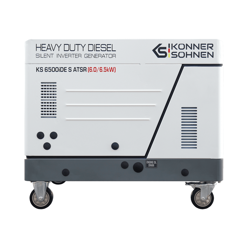 Könner & Söhnen KS 6500iDE S ATSR diesel aggregaat 6,5 kW, foto 6