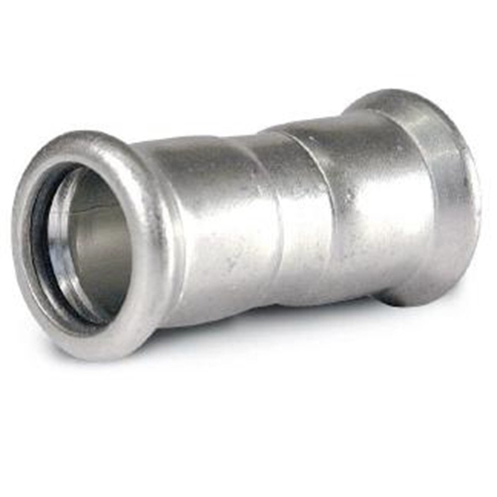 Koppeling recht RVS, 28 x 28 mm productfoto hoge resolutie