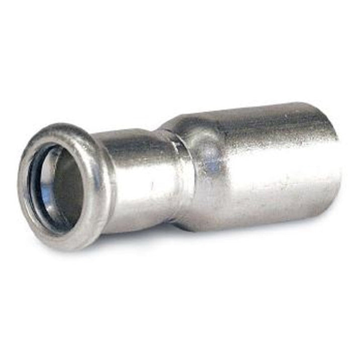 
  Verloopkoppeling recht RVS, 108 x 54 mm - artikelnummer 604364
