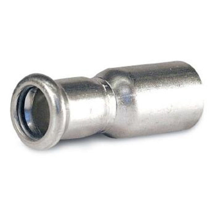 
  Verloopkoppeling recht RVS, 108 x 54 mm productfoto hoge resolutie - artikelnummer 604364
