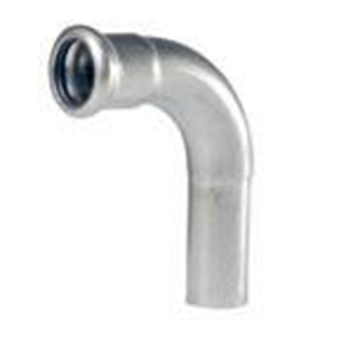 
  Insteekbocht RVS, 90° 15 mm (insteek × press) - artikelnummer 604377
