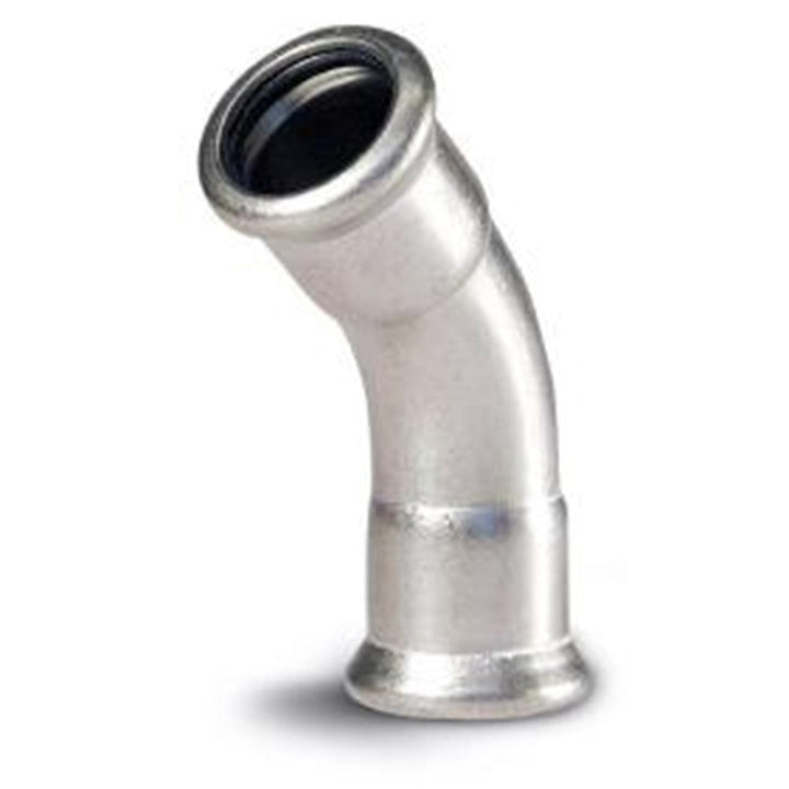
  Bocht RVS, 45°, 108 x 108 mm - artikelnummer 604396
