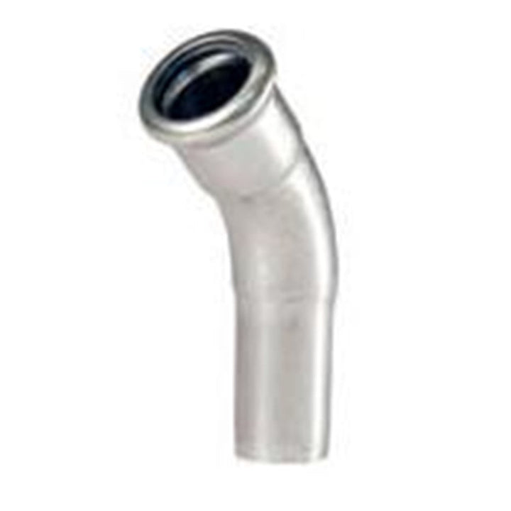 
  Insteekbocht RVS, 45°, 108 mm - artikelnummer 604406
