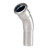 Bonfix Insteekbocht RVS, 45°, 22 mm | Rabe - 604399