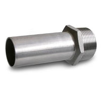 Insteekkoppeling RVS, 1/2" bu x 18 mm productfoto hoge resolutie