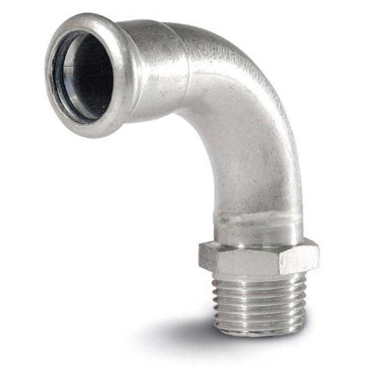 
  Bocht RVS, 90°, 1" bu x 28 mm - artikelnummer 604468
