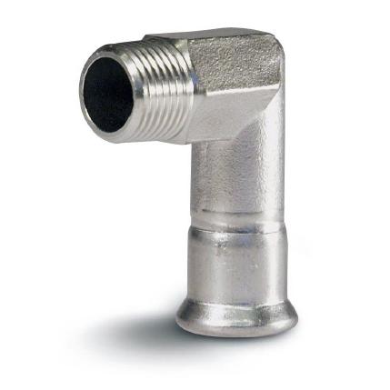Bonfix Knie RVS, 1" bu x 28 mm | Rabe - 604480