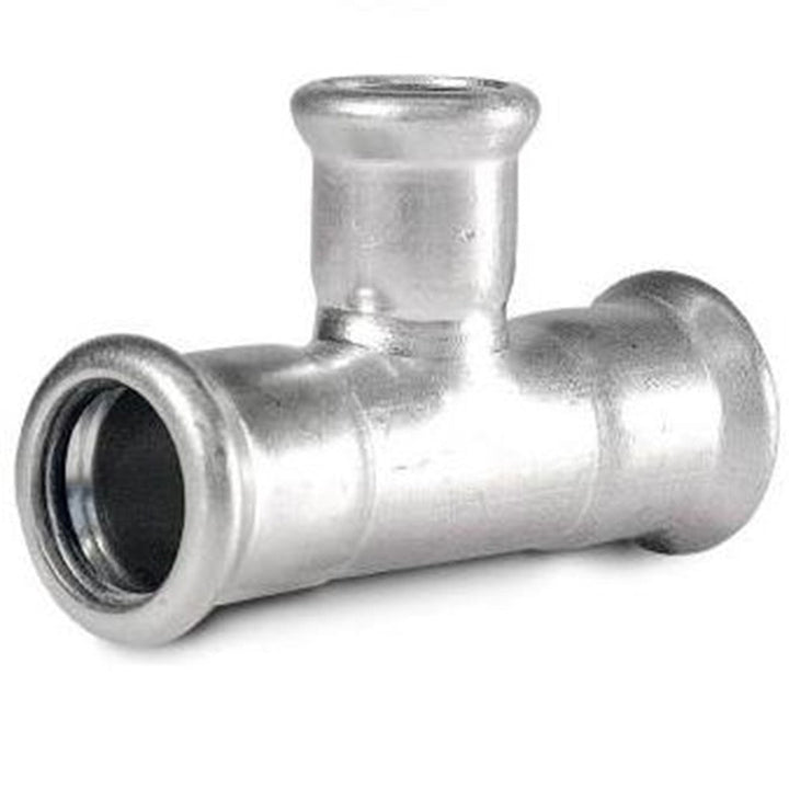 
  T-stuk RVS, 35 x 15 x 35 mm - artikelnummer 604512

