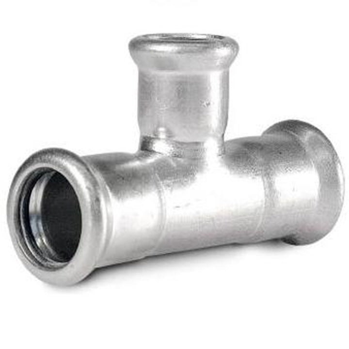 
  T-stuk RVS, 54 x 28 x 54 mm productfoto hoge resolutie - artikelnummer 604524
