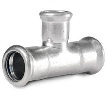 T-stuk RVS, 54 x 35 x 54 mm