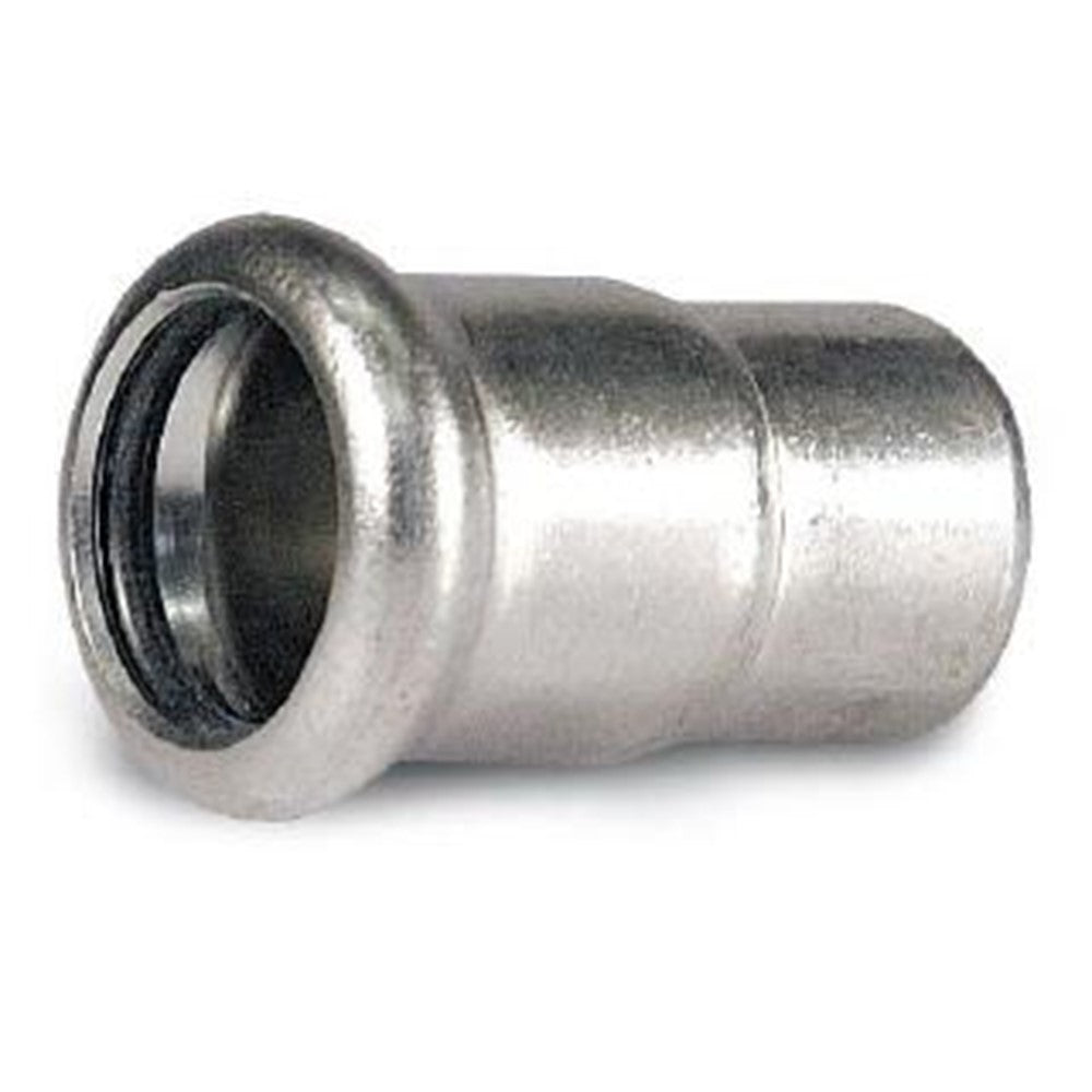 Eindkoppeling RVS, 42 mm productfoto hoge resolutie