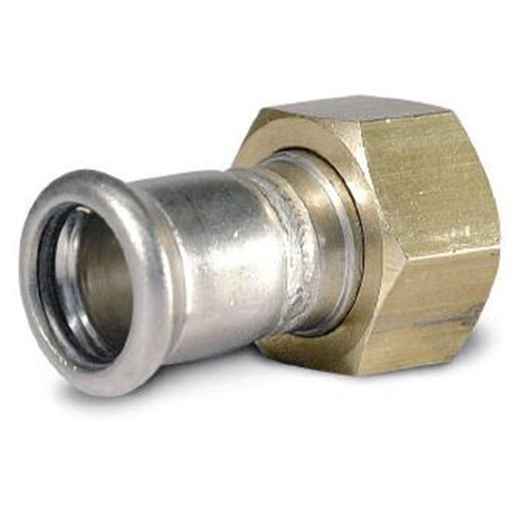 
  Koppeling RVS, 2-del. 1" x 22 mm - artikelnummer 604612
