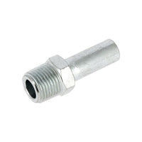 Insteekkoppeling verzinkt, 1/2" bu x 15 productfoto hoge resolutie
