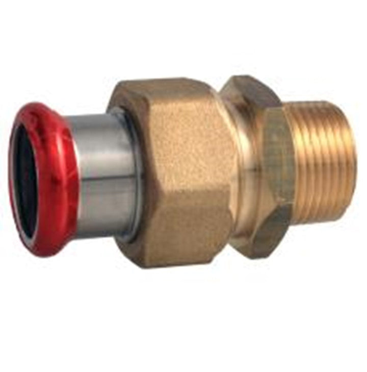 
  Koppeling verzinkt, 3-del. 1" x 22 mm - artikelnummer 604990
