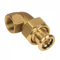 3-del. kop. haaks, 3/4" bi-dr. x 18 mm productfoto hoge resolutie