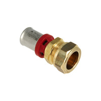 BONFIX Alu-pers Verloopkoppeling 16x15mm | Rabe - 620040