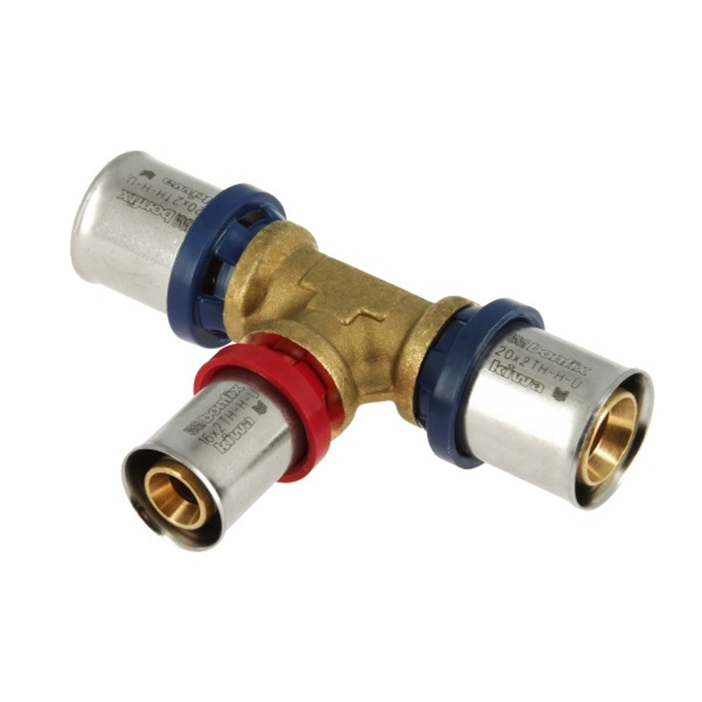 BONFIX Alu-pers verloop T-stuk 50x26x50 productfoto hoge resolutie