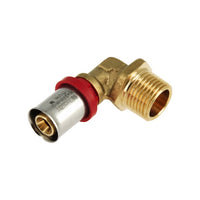 BONFIX Alu-pers Knie 1/2" budr x 16 mm | Rabe - 620148
