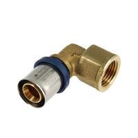 BONFIX Alu-pers Knie 3/4" bidr x 20 mm productfoto hoge resolutie