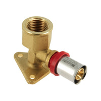 BONFIX Alu-pers Muurplaat 1/2" bidrx16mm productfoto hoge resolutie