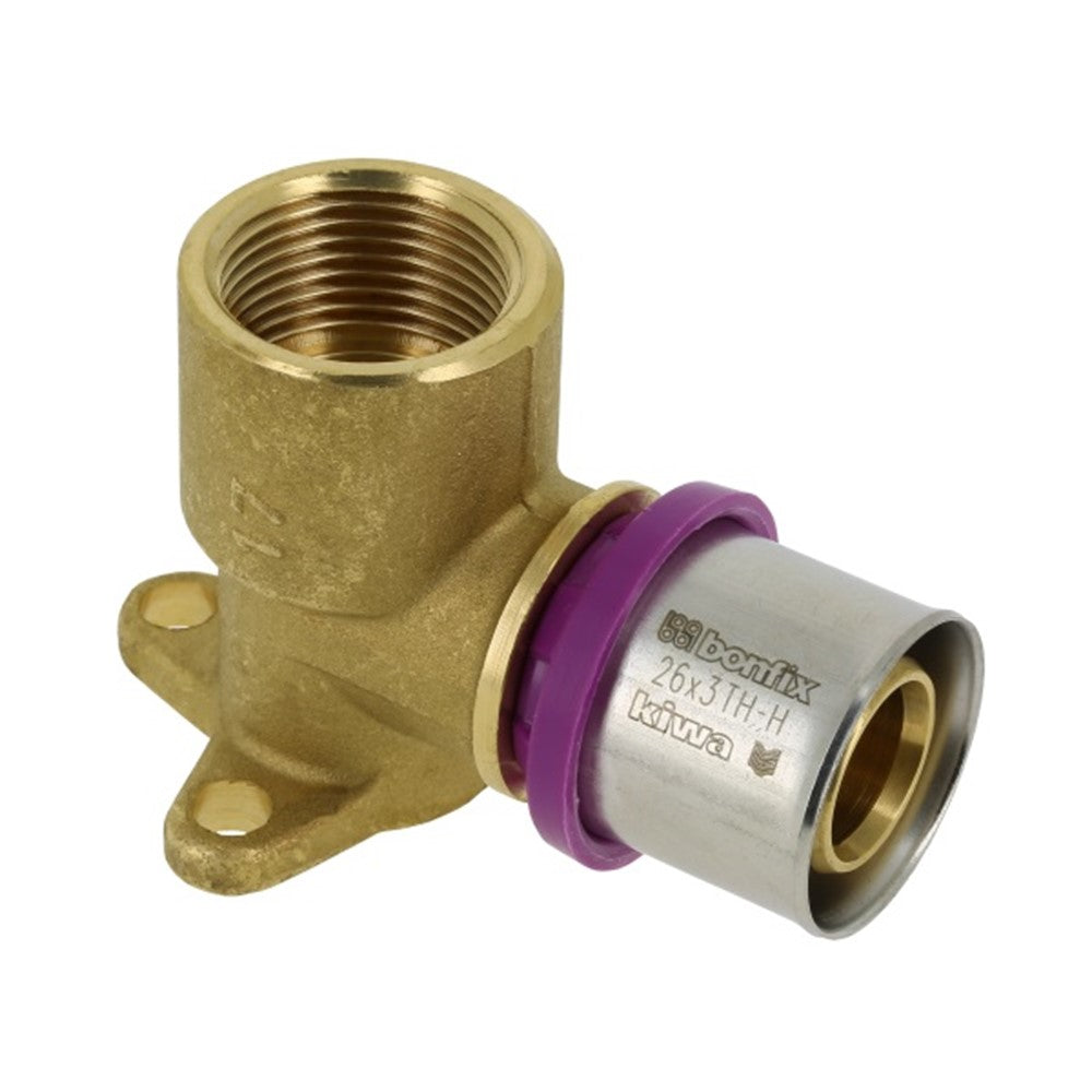 BONFIX Alu-pers Muurplaat 3/4" bidrx26mm productfoto hoge resolutie