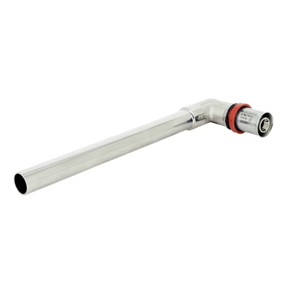 BONFIX Alu-pers Radiatorbocht 16x15 mm productfoto hoge resolutie