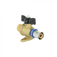 BONFIX Alu-pers Kogelkraan 1/2" budrx20 | Rabe - 620220