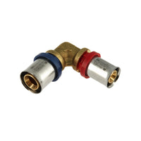 BONFIX Alu-pers Knie verloop 20 x 16 mm | Rabe - 620244