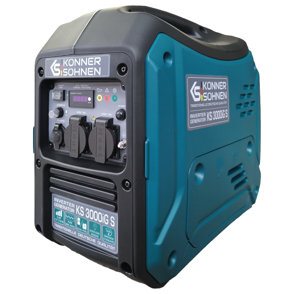 Könner & Söhnen KS 3000iG S inverter aggregaat op gas en benzine 3,3 kW, foto 2