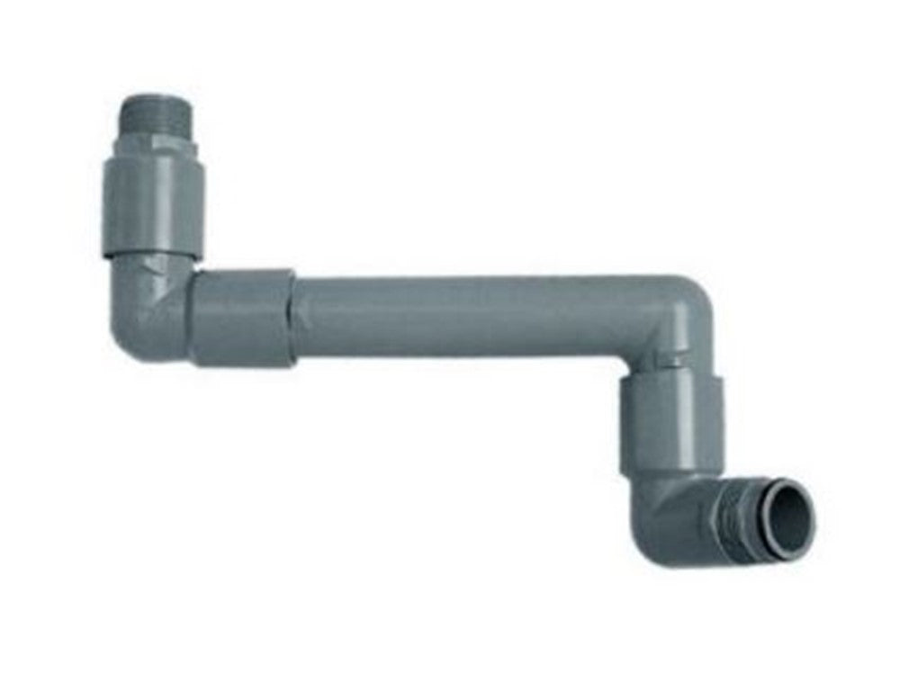 Zwenkknie, 1 1/2" bu-dr, 300mm productfoto hoge resolutie
