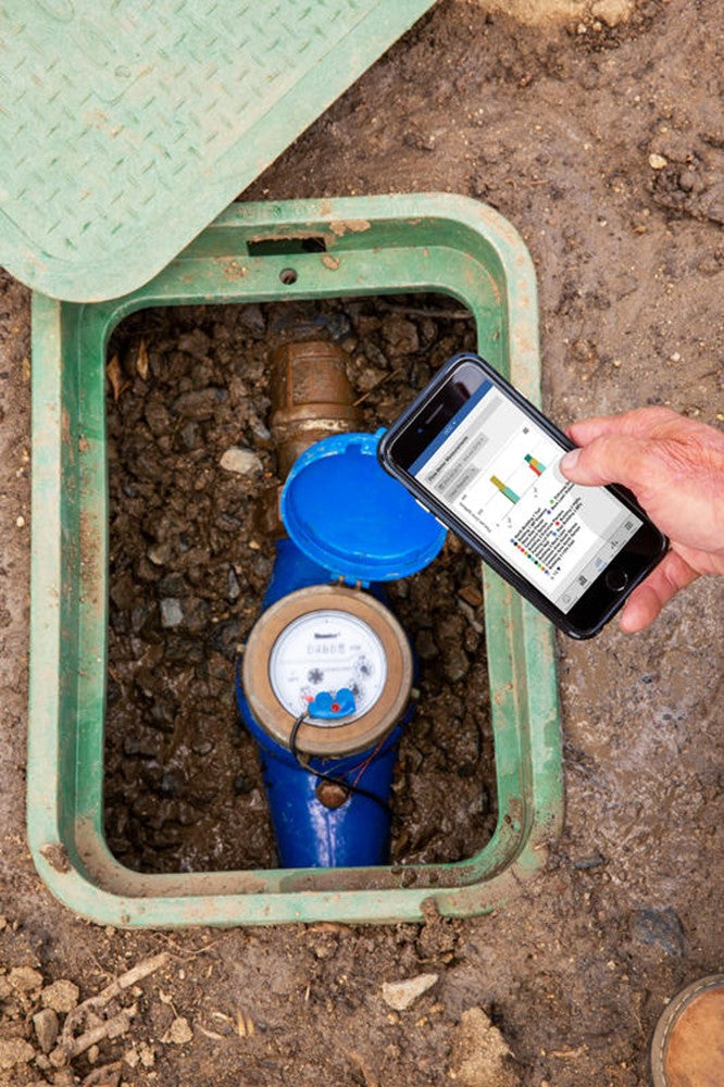 Hunter HC-100 Flowmeter - aanzicht 2