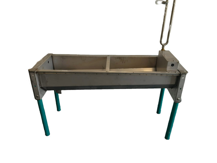 
  RVS conisch omgevouwen drinkbakken | Rabe - artikelnummer 840100
