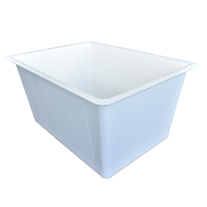 
  Polyester rechthoekige vloeistofbakken, wit, bodem | Rabe - artikelnummer 840700
