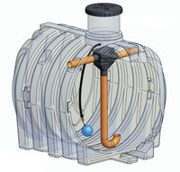 ED Rain pro Regenwatertank 10.000 L productfoto hoge resolutie