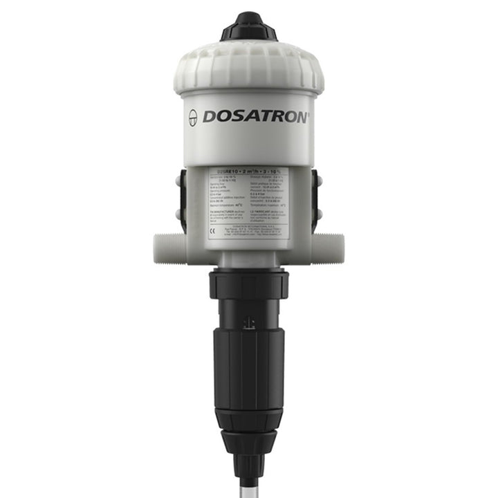 
  Dosatron doseerpomp D25RE10PVDF productfoto hoge resolutie - artikelnummer 850049
