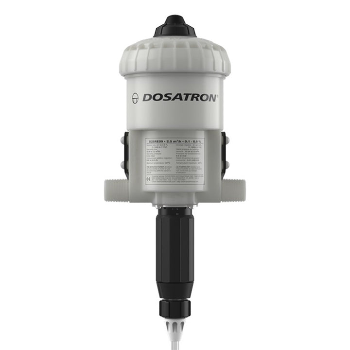 
  Dosatron doseerpomp D25RE09PVDF productfoto hoge resolutie - artikelnummer 850059

