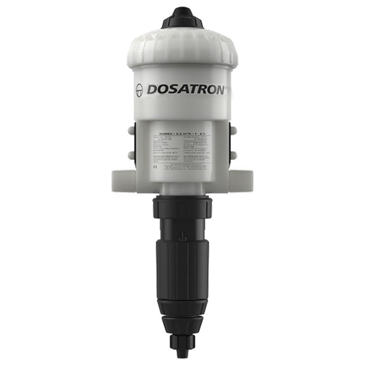 
  Dosatron doseerpomp D25RE5PVDF productfoto hoge resolutie - artikelnummer 850079
